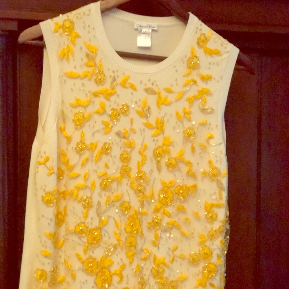 Oscar de la Renta Sweater Vest